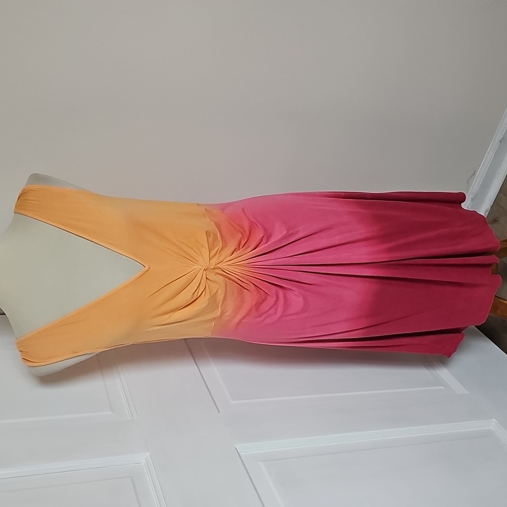 PEPPERMINT BAY DRESS Ombre Size L cover Up